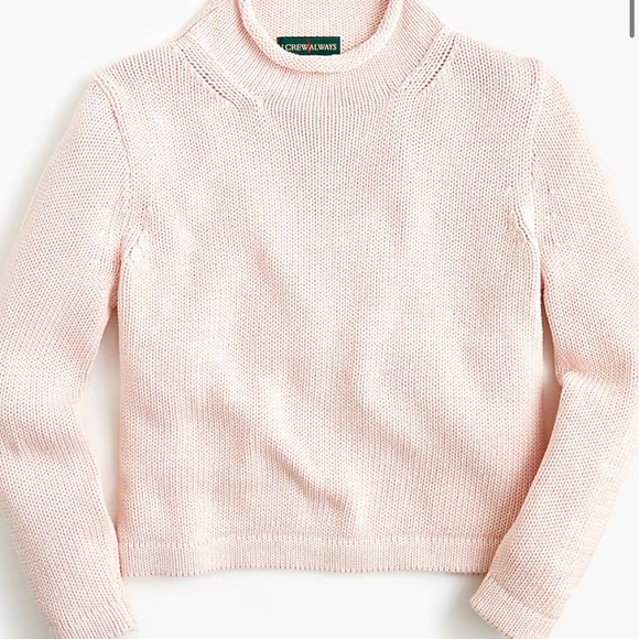 J. Crew Cropped Roll-neck Sweater large - Picture 5 of 6